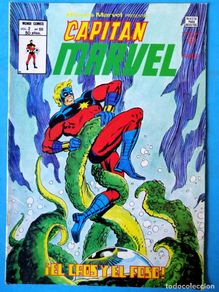 Fumetti: CAPITÁN MARVEL VOL.2 Nº 60 - ¡ EL CAOS Y EL FOSO ! - VÉRTICE 1978 ''BUEN ESTADO''